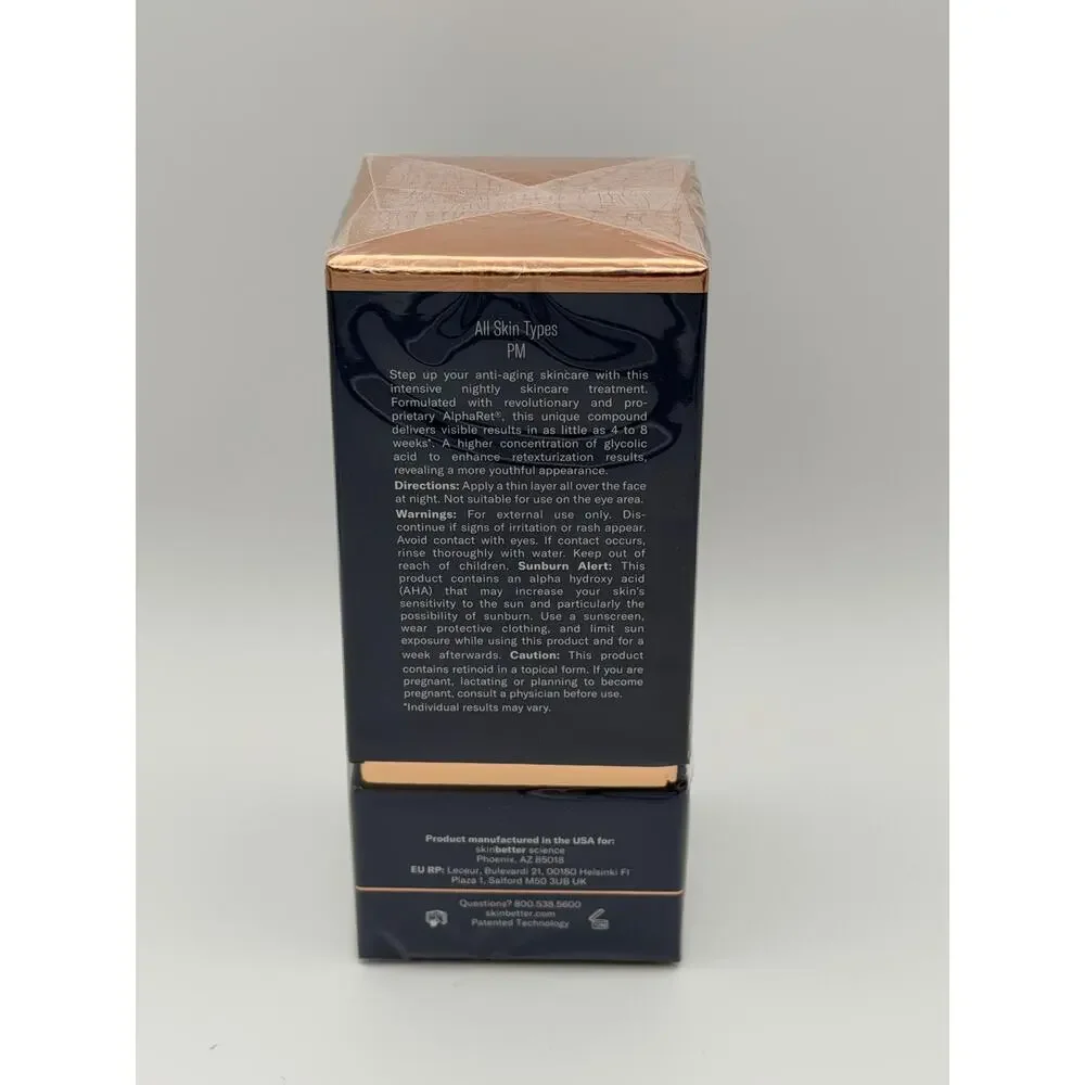 SkinBetter Science AlphaRet Overnight Cream 1 oz NEW Authentic